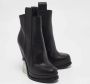 Fendi Vintage Pre-owned Leather boots Black Dames - Thumbnail 3