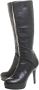 Fendi Vintage Pre-owned Leather boots Black Unisex - Thumbnail 3