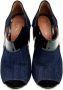 Fendi Vintage Pre-owned Leather boots Blue Dames - Thumbnail 2