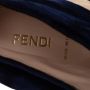 Fendi Vintage Pre-owned Leather boots Blue Dames - Thumbnail 6