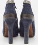 Fendi Vintage Pre-owned Leather boots Blue Dames - Thumbnail 5