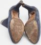 Fendi Vintage Pre-owned Leather boots Blue Dames - Thumbnail 6