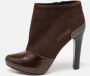 Fendi Vintage Pre-owned Leather boots Brown Dames - Thumbnail 2