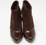 Fendi Vintage Pre-owned Leather boots Brown Dames - Thumbnail 3
