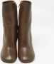 Fendi Vintage Pre-owned Leather boots Brown Dames - Thumbnail 3