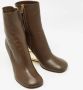 Fendi Vintage Pre-owned Leather boots Brown Dames - Thumbnail 4