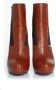 Fendi Vintage Pre-owned Leather boots Brown Dames - Thumbnail 3