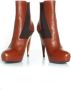 Fendi Vintage Pre-owned Leather boots Brown Dames - Thumbnail 7