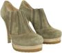 Fendi Vintage Pre-owned Leather boots Gray Dames - Thumbnail 2