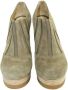 Fendi Vintage Pre-owned Leather boots Gray Dames - Thumbnail 3
