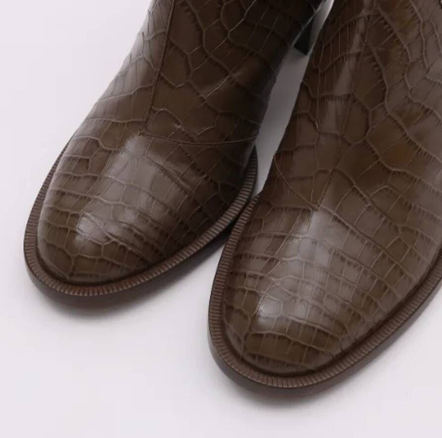 Fendi Vintage Pre-owned Leather boots Multicolor Dames