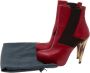 Fendi Vintage Pre-owned Leather boots Red Dames - Thumbnail 7