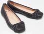 Fendi Vintage Pre-owned Leather flats Black Dames - Thumbnail 4