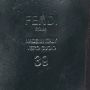 Fendi Vintage Pre-owned Leather flats Black Dames - Thumbnail 8