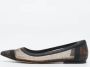 Fendi Vintage Pre-owned Leather flats Brown Dames - Thumbnail 2