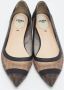 Fendi Vintage Pre-owned Leather flats Brown Dames - Thumbnail 3