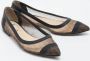 Fendi Vintage Pre-owned Leather flats Brown Dames - Thumbnail 4
