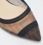 Fendi Vintage Pre-owned Leather flats Brown Dames - Thumbnail 7