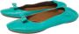 Fendi Vintage Pre-owned Leather flats Green Dames - Thumbnail 3