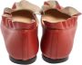 Fendi Vintage Pre-owned Leather flats Red Dames - Thumbnail 4