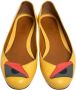 Fendi Vintage Pre-owned Leather flats Yellow Dames - Thumbnail 2