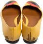 Fendi Vintage Pre-owned Leather flats Yellow Dames - Thumbnail 4