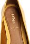 Fendi Vintage Pre-owned Leather flats Yellow Dames - Thumbnail 6
