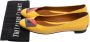 Fendi Vintage Pre-owned Leather flats Yellow Dames - Thumbnail 7