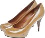 Fendi Vintage Pre-owned Leather heels Beige Dames - Thumbnail 3