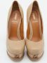 Fendi Vintage Pre-owned Leather heels Beige Dames - Thumbnail 3