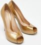 Fendi Vintage Pre-owned Leather heels Beige Dames - Thumbnail 4