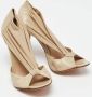 Fendi Vintage Pre-owned Leather heels Beige Dames - Thumbnail 4