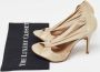 Fendi Vintage Pre-owned Leather heels Beige Dames - Thumbnail 9