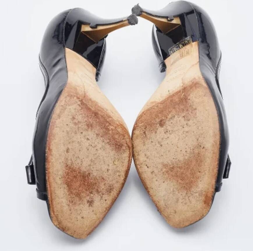 Fendi Vintage Pre-owned Leather heels Black Dames