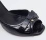 Fendi Vintage Pre-owned Leather heels Black Dames - Thumbnail 8