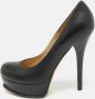 Fendi Vintage Pre-owned Leather heels Black Dames - Thumbnail 2