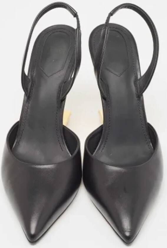 Fendi Vintage Pre-owned Leather heels Black Dames