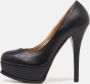 Fendi Vintage Pre-owned Leather heels Black Dames - Thumbnail 2