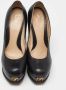 Fendi Vintage Pre-owned Leather heels Black Dames - Thumbnail 3