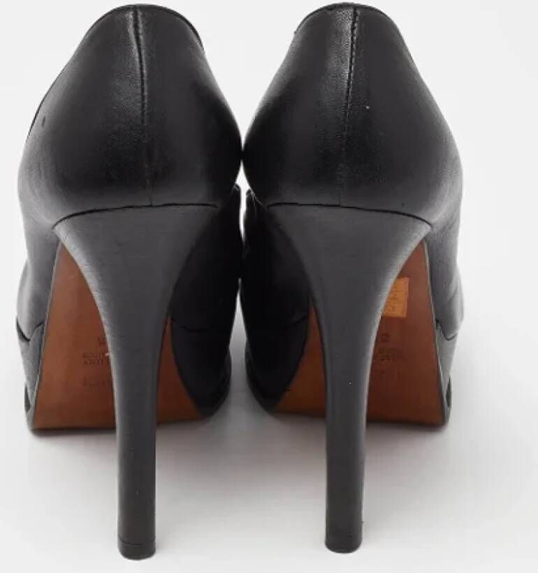 Fendi Vintage Pre-owned Leather heels Black Dames