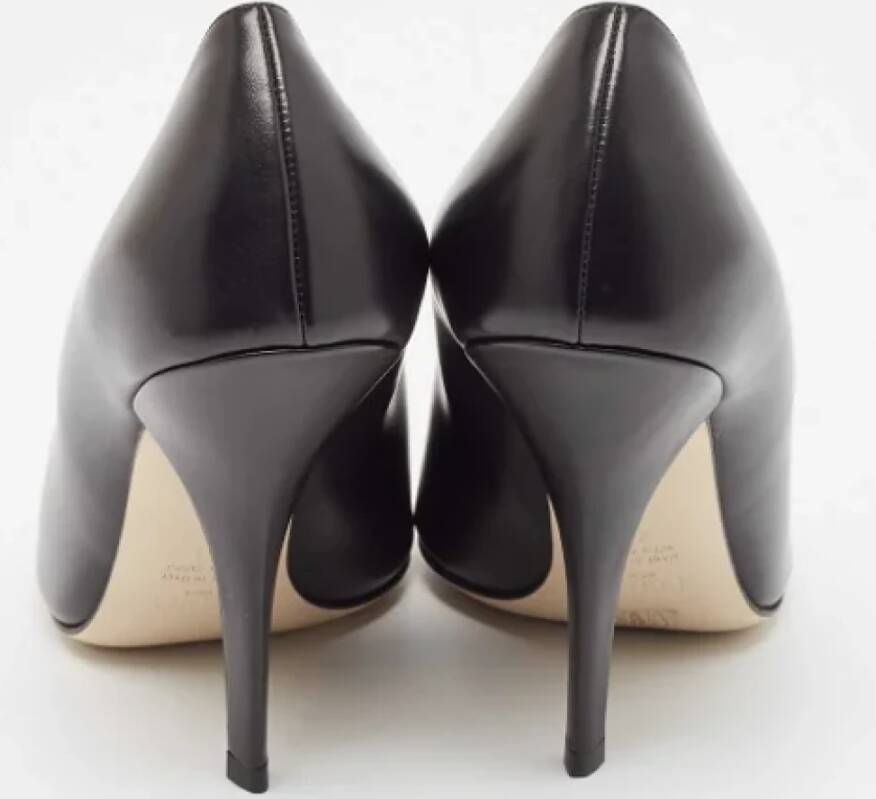 Fendi Vintage Pre-owned Leather heels Black Dames