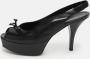 Fendi Vintage Pre-owned Leather heels Black Dames - Thumbnail 2