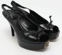 Fendi Vintage Pre-owned Leather heels Black Dames - Thumbnail 4