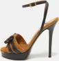 Fendi Vintage Pre-owned Leather heels Black Dames - Thumbnail 2