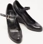 Fendi Vintage Pre-owned Leather heels Blue Dames - Thumbnail 4