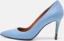 Fendi Vintage Pre-owned Leather heels Blue Dames - Thumbnail 2