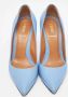 Fendi Vintage Pre-owned Leather heels Blue Dames - Thumbnail 3