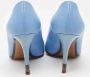 Fendi Vintage Pre-owned Leather heels Blue Dames - Thumbnail 5