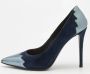 Fendi Vintage Pre-owned Leather heels Blue Dames - Thumbnail 2