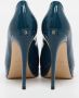 Fendi Vintage Pre-owned Leather heels Blue Dames - Thumbnail 5